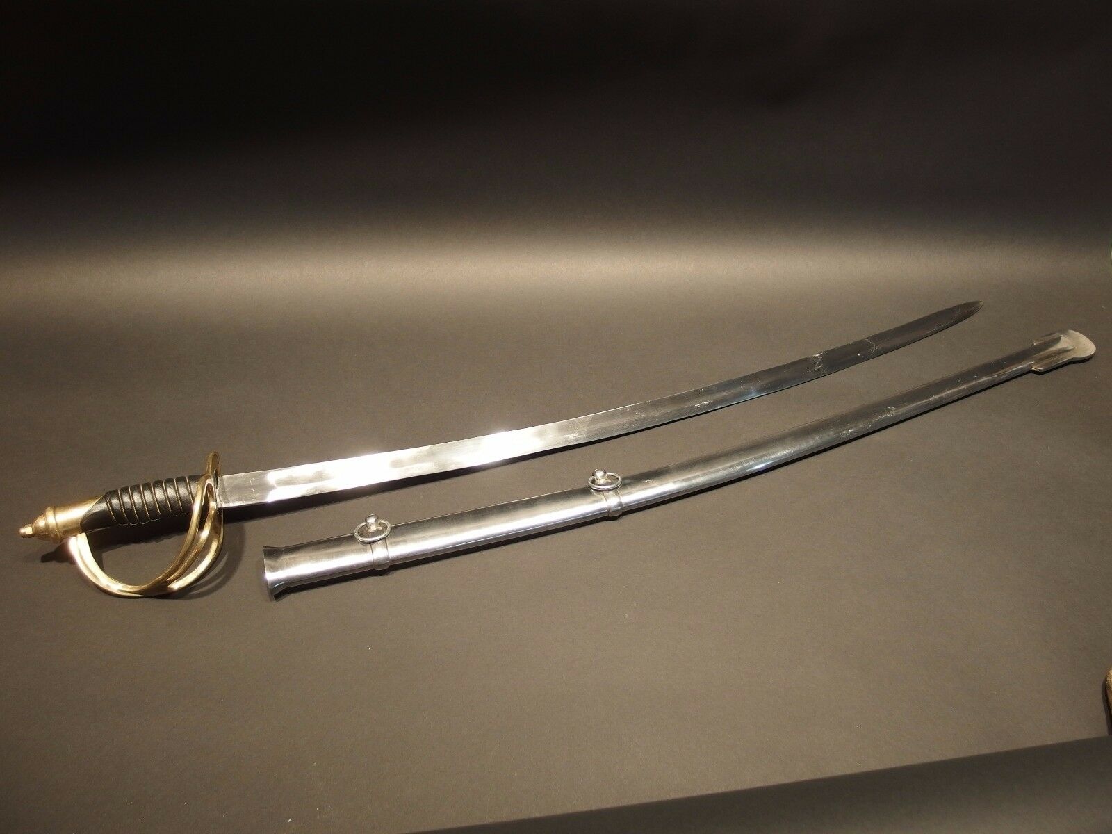 40" Antique Style Civil War 1840 Heavy Calvary Saber Sword - Early Home Decor