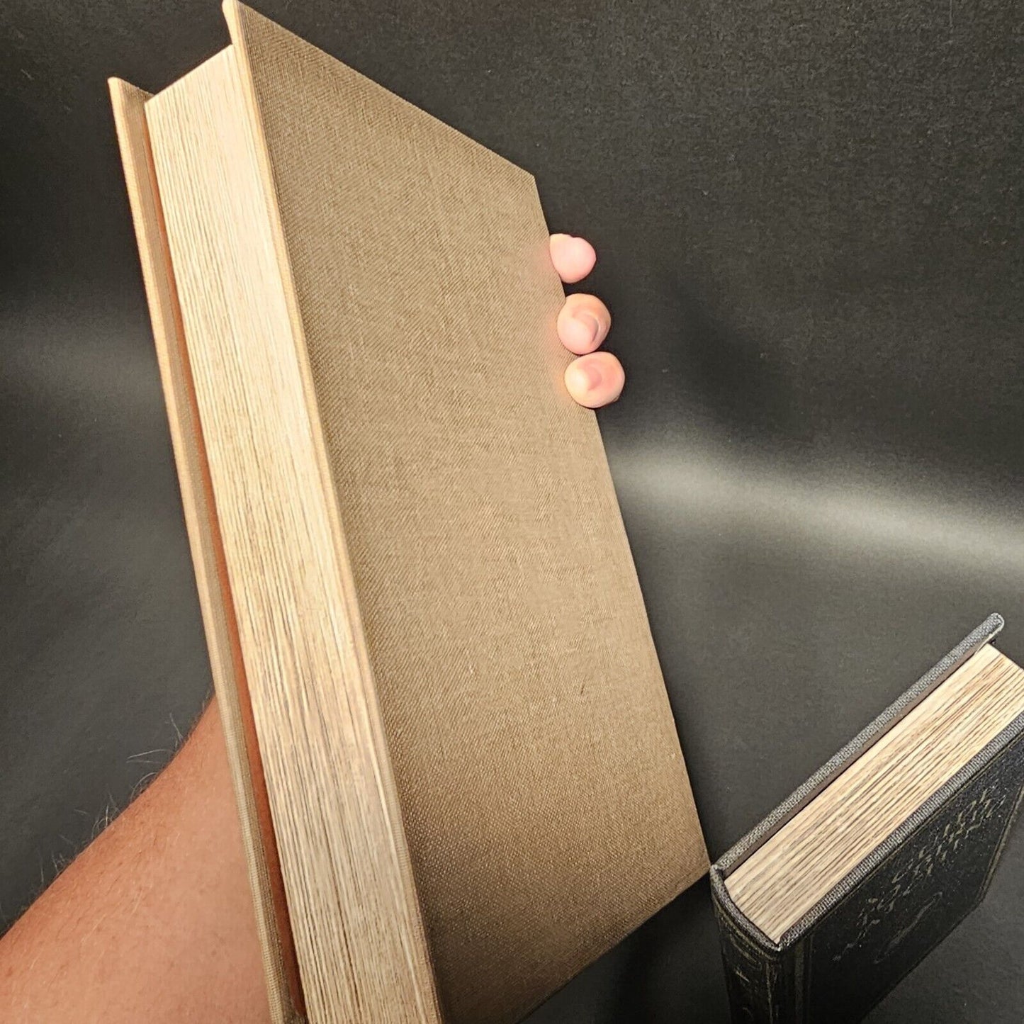 2 Vintage Style Faux Book Secret Storage Boxes