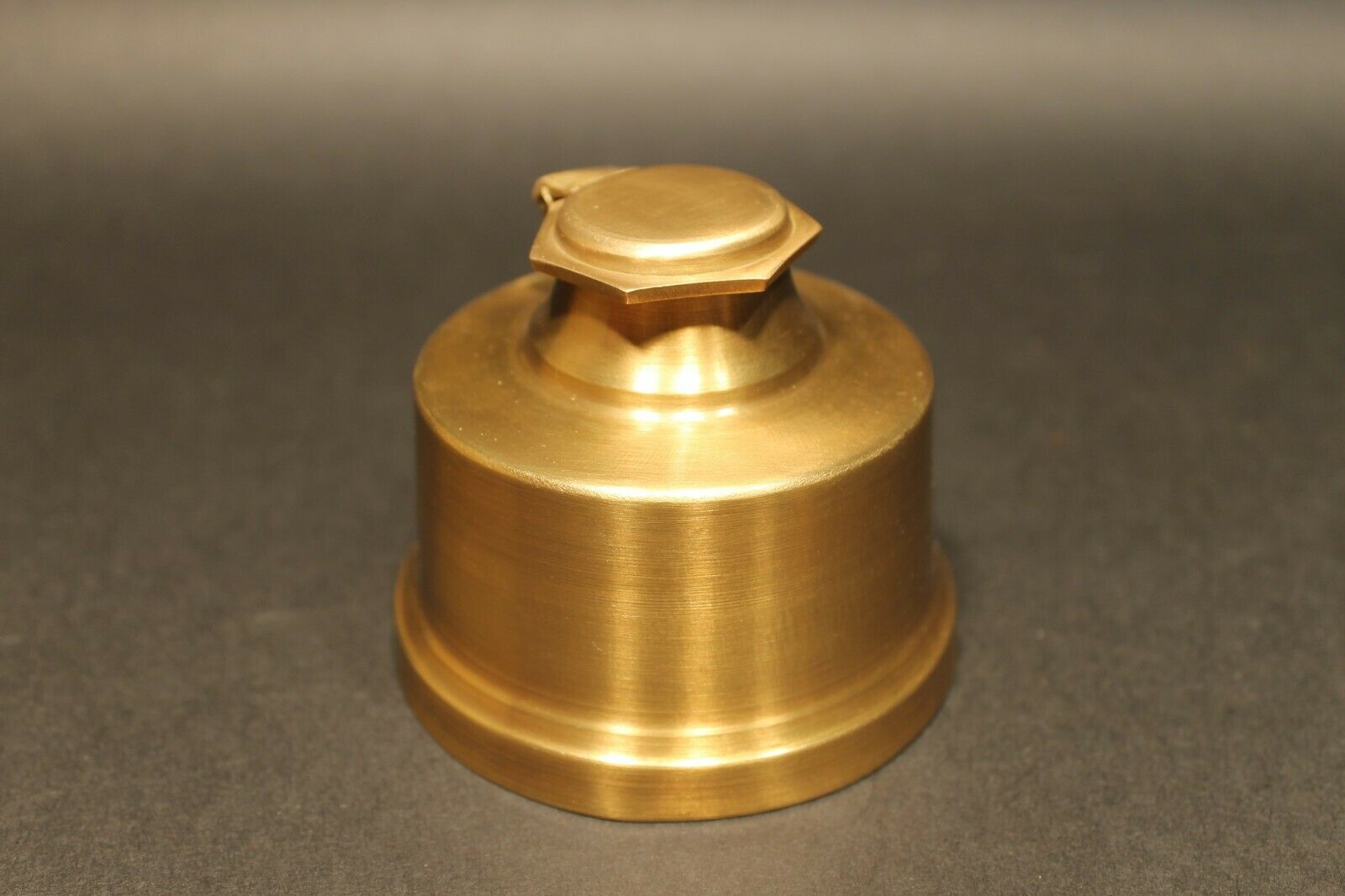 Brass Inkwell Ink pot Bottle Vintage Antique Style - Early Home Decor