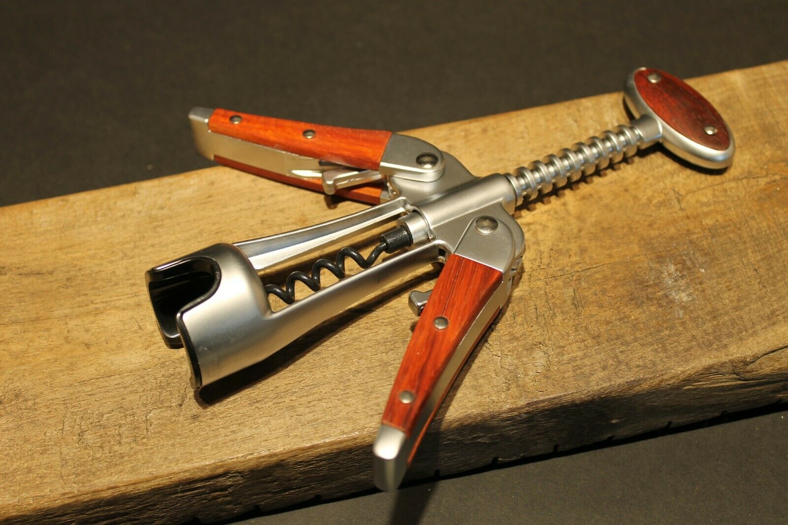 Laguiole Corkscrew with wood Handles Vintage Style - Early Home Decor