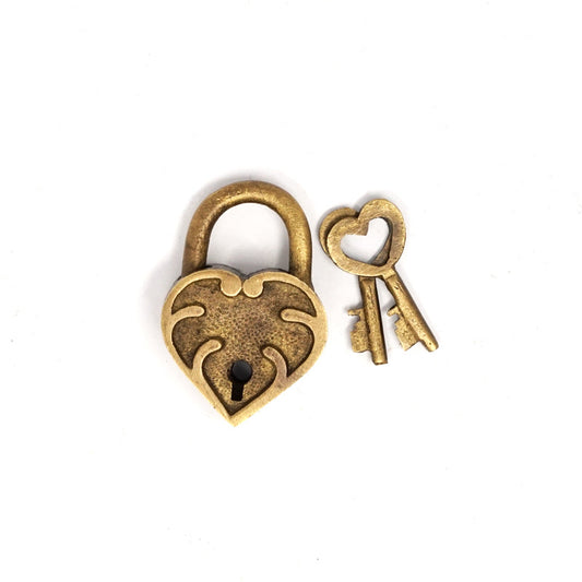 Small Ornate Heart Lock