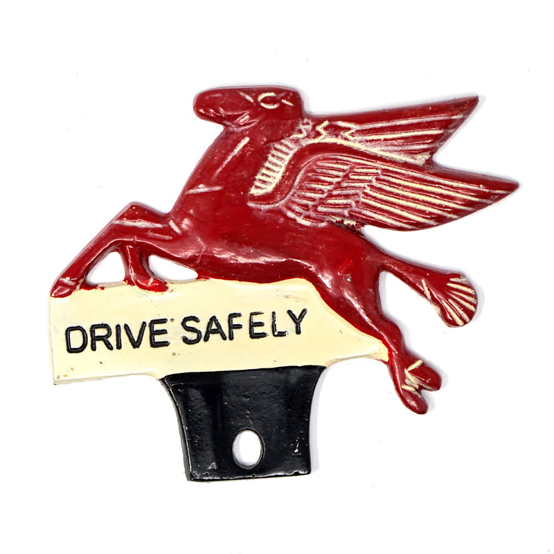 Flying Horse License Plate FOB