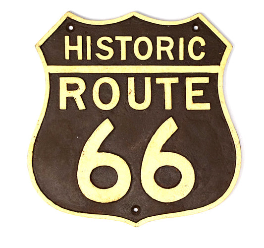 Historic Route 66 Plaque