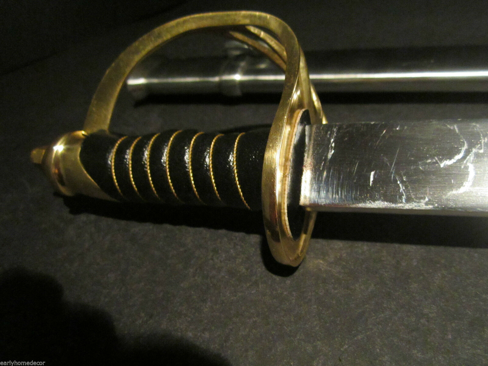 26" Antique Style Small 1860 Light Cavalry Saber Carbon Steel Sword - Early Home Decor