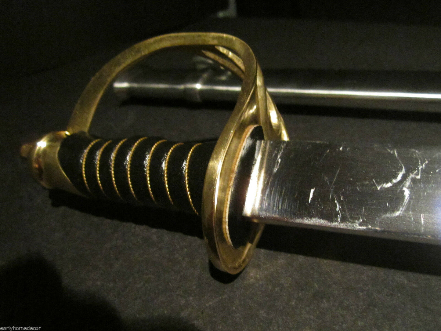 26" Antique Style Small 1860 Light Cavalry Saber Carbon Steel Sword - Early Home Decor