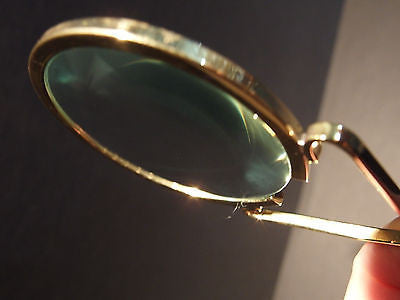 Vintage Antique Style Brass Magnifying glass Hand Lens - Early Home Decor