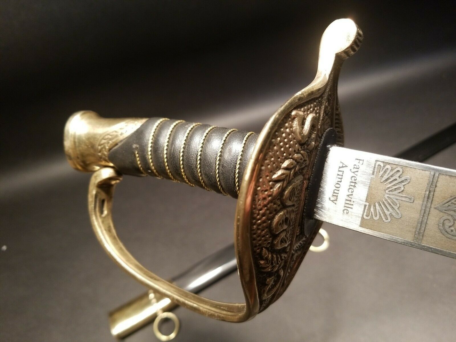Antique Style Civil War Fayetteville Armory Confederate CS Sword - Early Home Decor