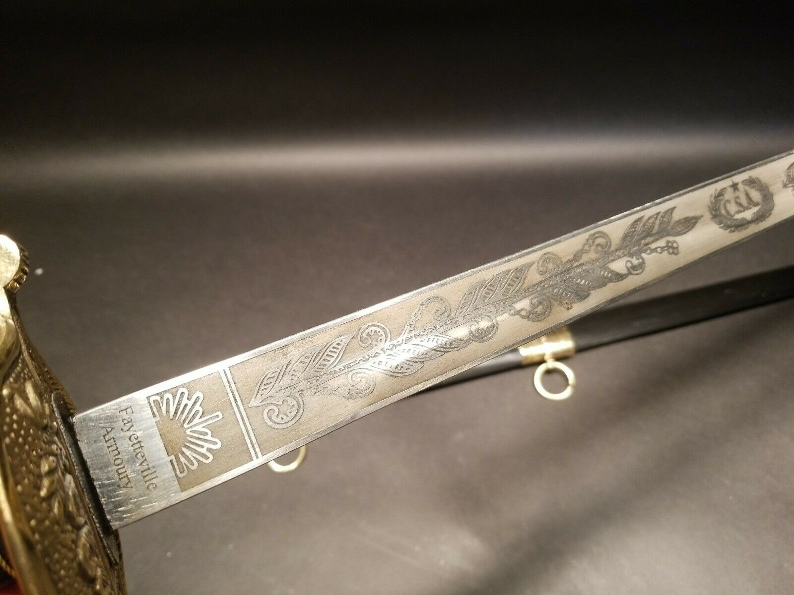 Antique Style Civil War Fayetteville Armory Confederate CS Sword - Early Home Decor
